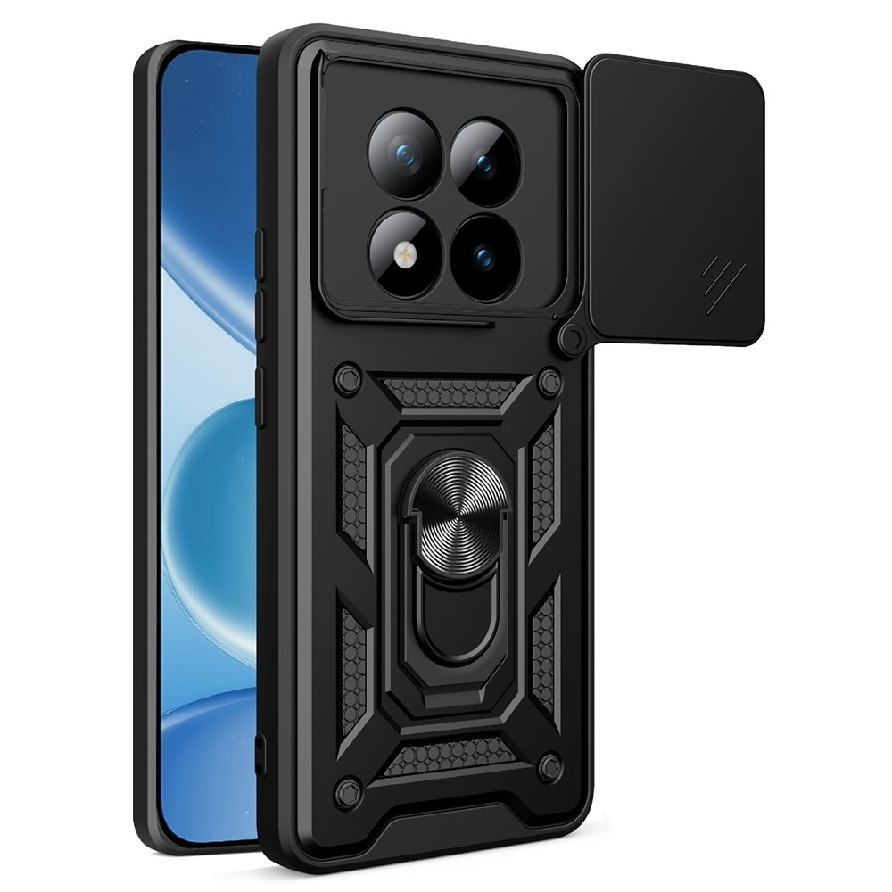 Tartós csúszásbiztos borító Xiaomi Redmi Note 15 Pro+ 5G - fekete