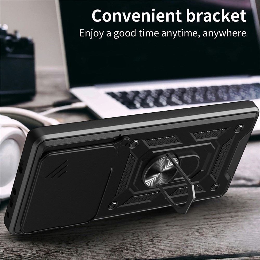 Tartós csúszásbiztos borító Xiaomi Redmi Note 15 Pro+ 5G - fekete