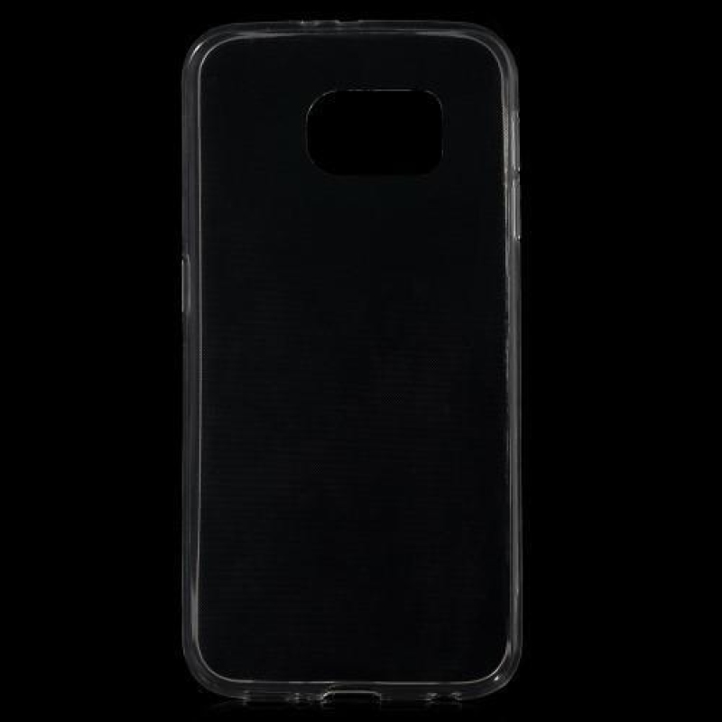 Vékony zselés tok Samsung Galaxy S6 készülékhez - átlátszó