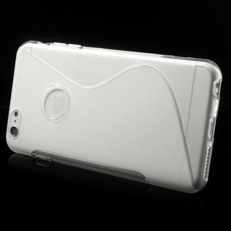 Sline zselés tok iPhone 6s Plus és 6 Plus készülékhez - átlátszó