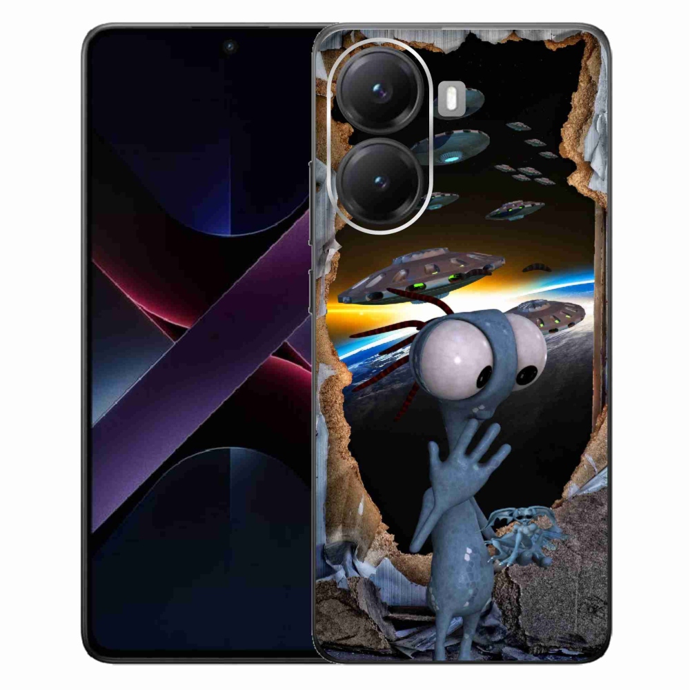 Gél borítás mmCase a Xiaomi Poco X7 Pro 5G számára - idegen