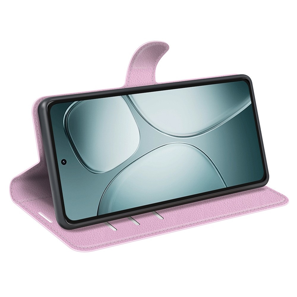 Litchi könyv tok a Xiaomi 14T-hez - rózsaszínű