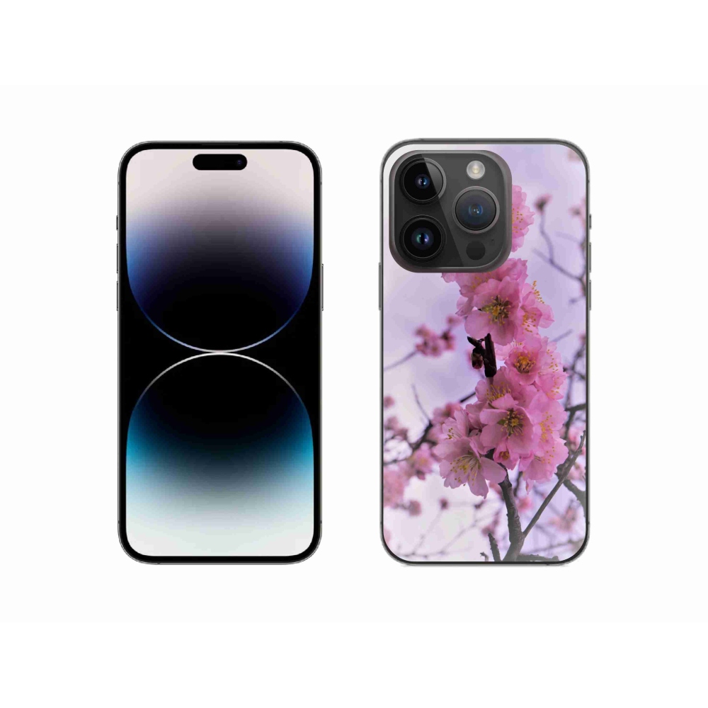 Zselés borítás mmCase iPhone 14 Pro készülékhez - virágok 7