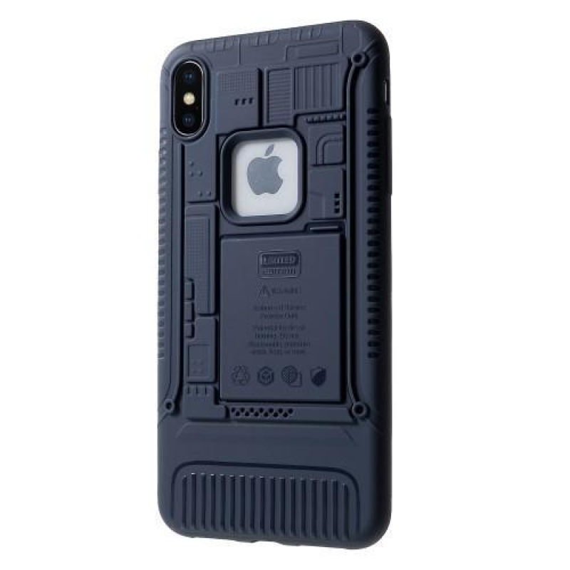 Puha zselés borítás iPhone XS Max készülékhez - kék