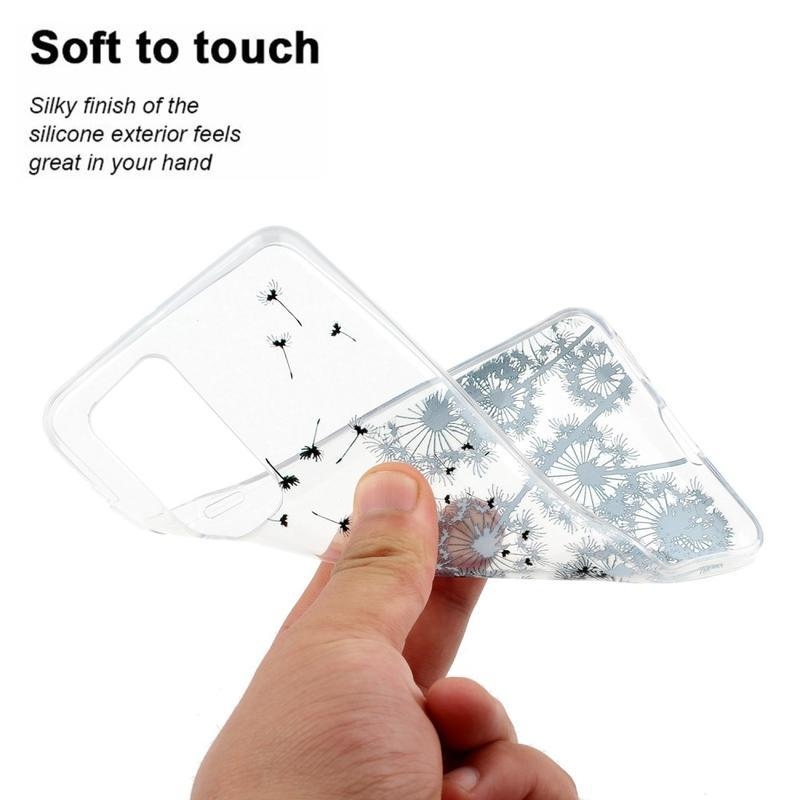 Puha zselés tok a Huawei P40 mobilhoz - pitypang