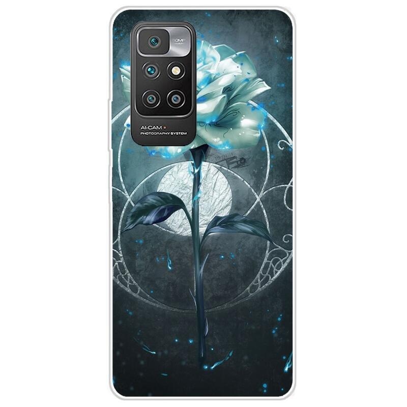 Puha zselés tok mobiltelefonhoz Xiaomi Redmi 10/Redmi 10 (2022) - magic rose