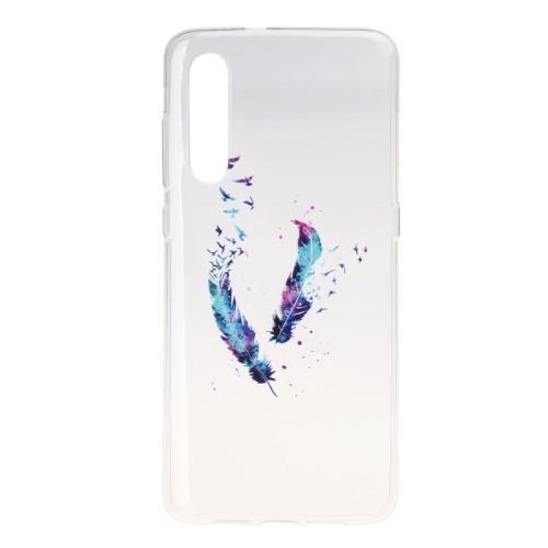 Puha zselés tok Xiaomi Mi 9 - toll és madár