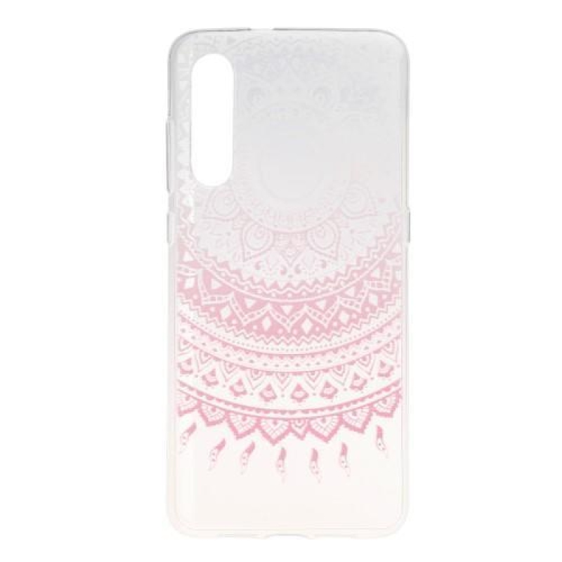 Puha zselés tok Xiaomi Mi 9 - rózsaszín mandala