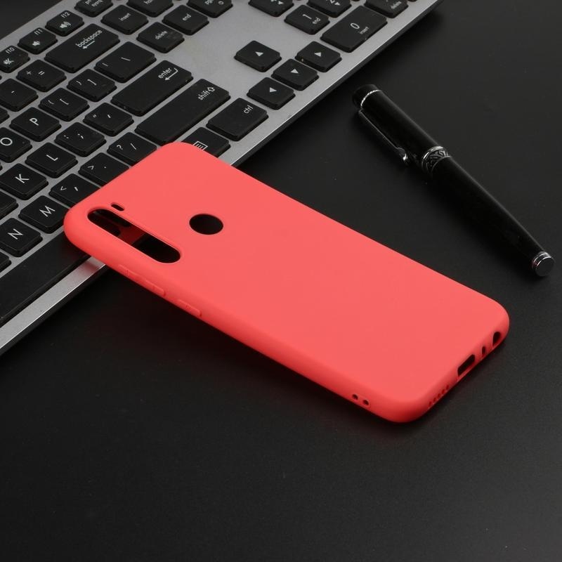 Puha zselés tok Xiaomi Redmi Note 8-hoz - piros