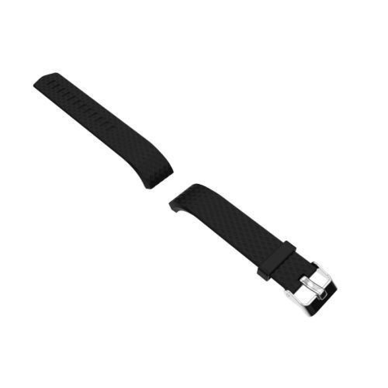 Puha gél pánt L méret Fitbit Charge 2 készülékhez - Fekete