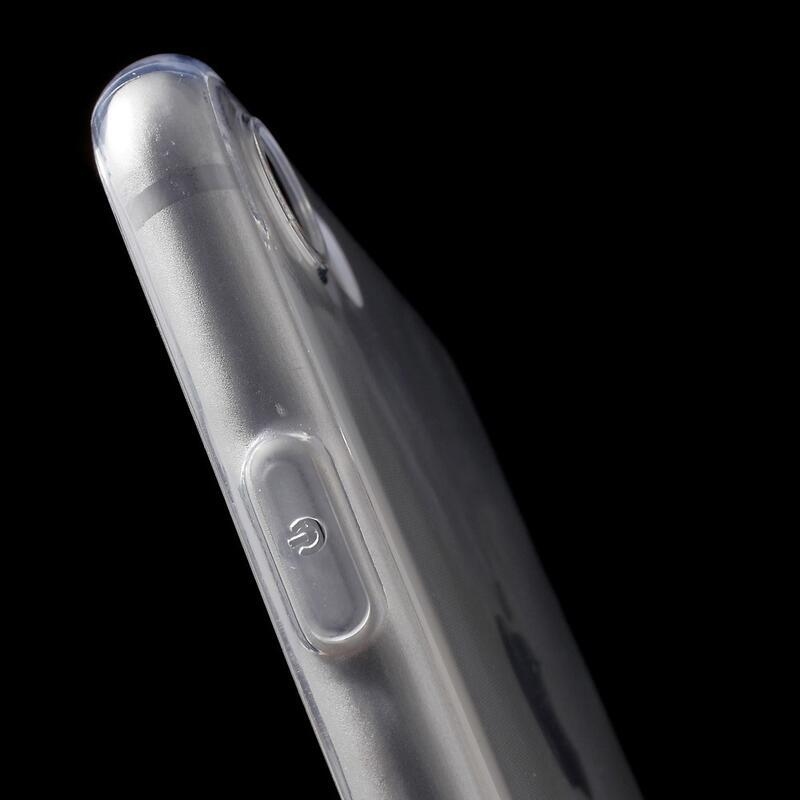 Puha, átlátszó zselés tok iPhone 7/8/SE (2020)/SE (2022) - átlátszó