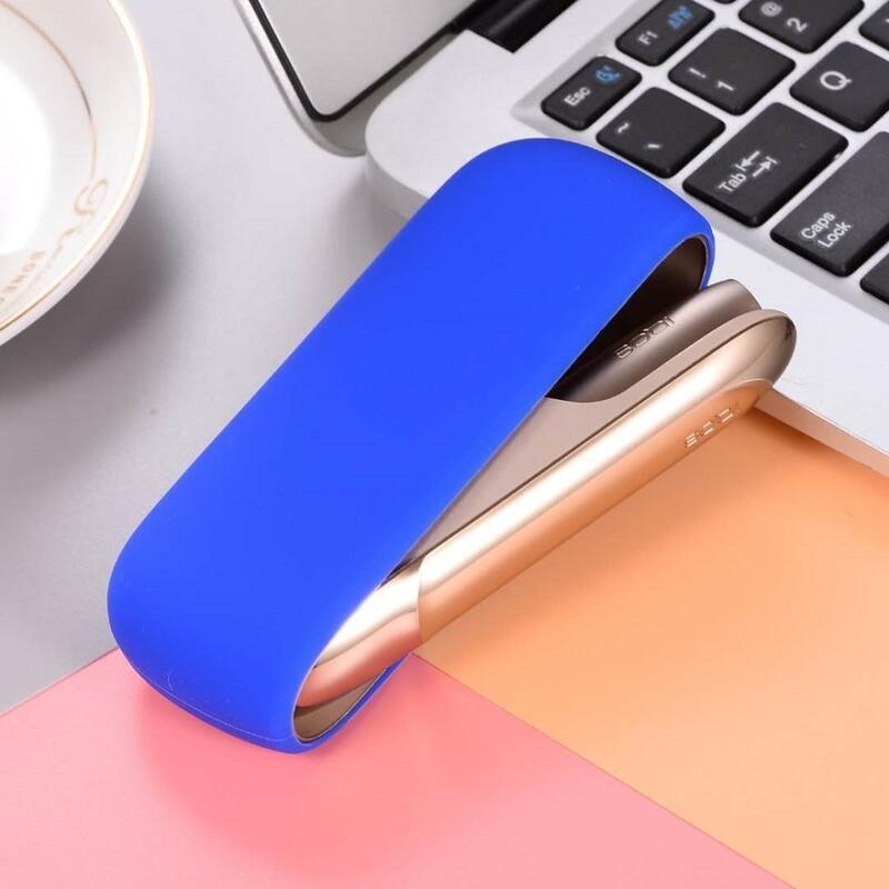 Puha szilikon tok IQOS 3.0-hoz - sötétkék