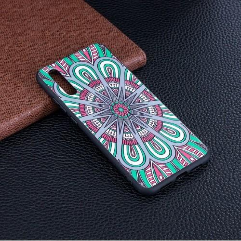 SoftBlack zselés tok a Huawei P20 mobilhoz - mandala