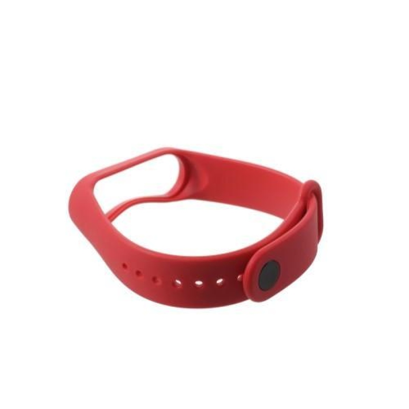 Softie szilikon szíj a Xiaomi Mi Band 3-hoz - piros