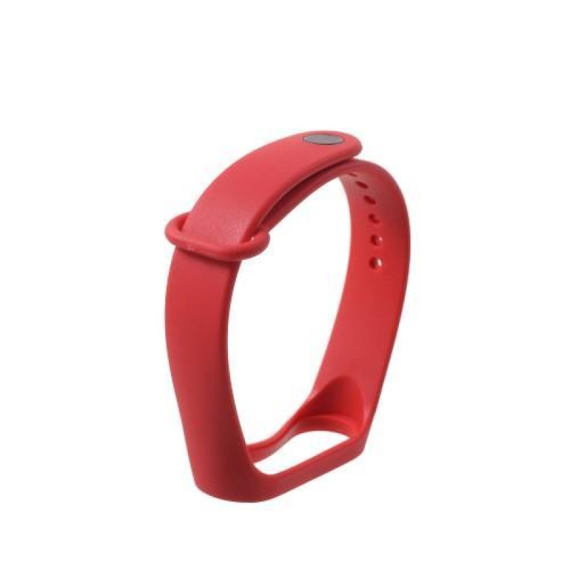 Softie szilikon szíj a Xiaomi Mi Band 3-hoz - piros