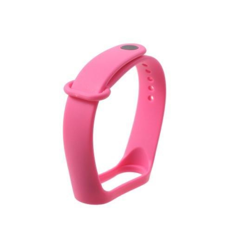 Softie szilikon szíj a Xiaomi Mi Band 3 készülékhez - rózsaszínű