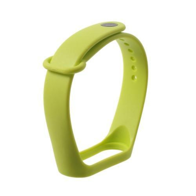 Softie szilikon szíj a Xiaomi Mi Band 3 készülékhez - zöld