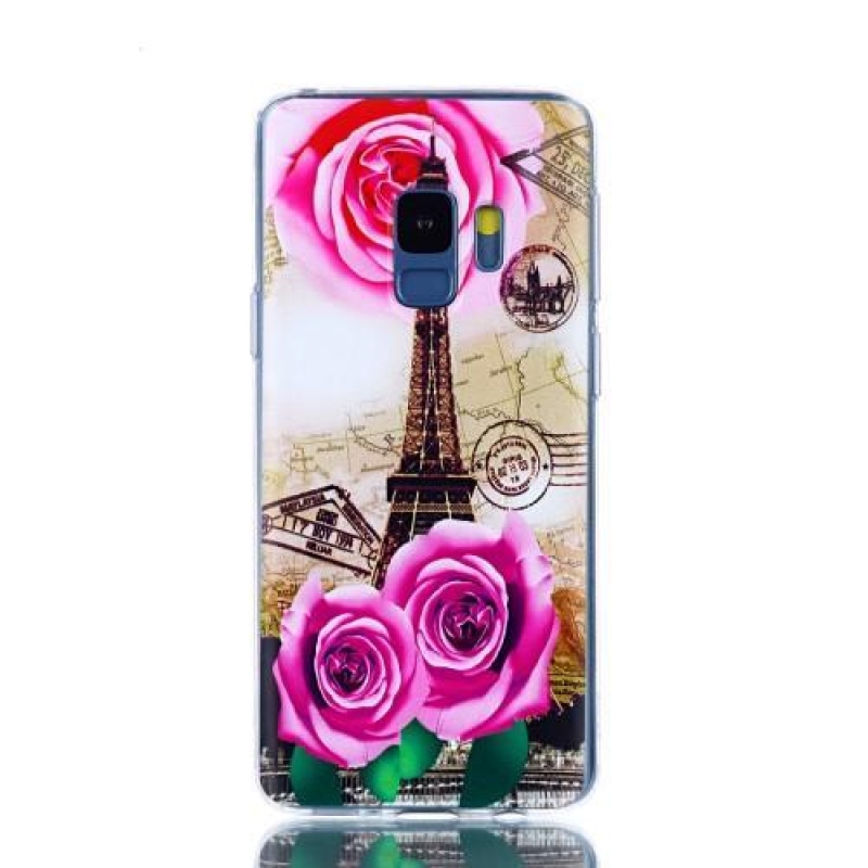 Softy zselés tok Samsung Galaxy S9 - Eiffel-toronyhoz
