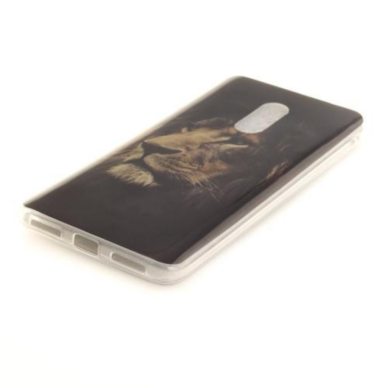 Puha zselés tok Xiaomi Redmi Note 4X-hez - az állatok királya