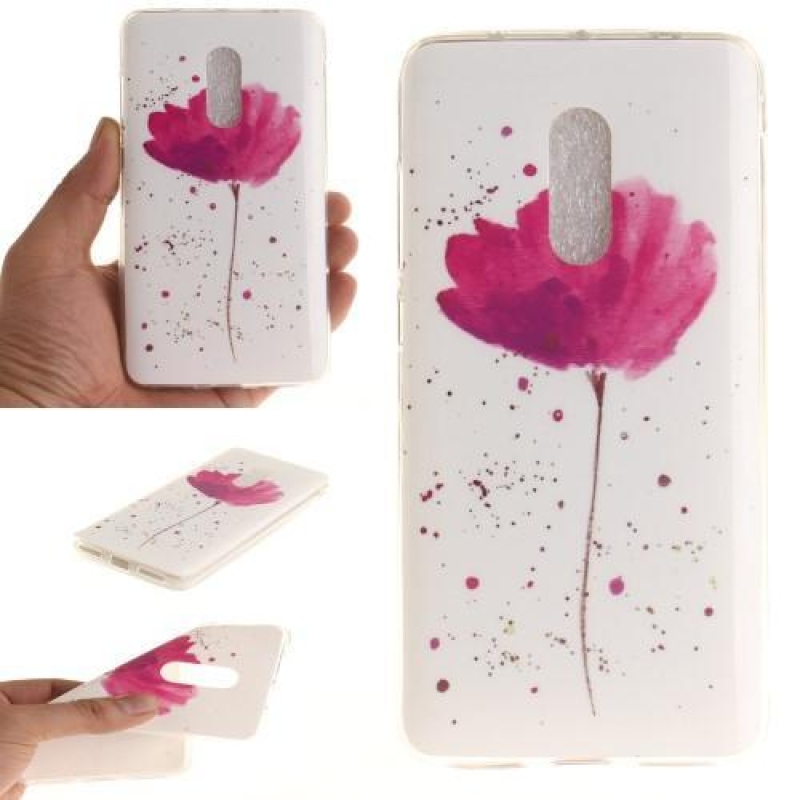 Softy zselés tok Xiaomi Redmi Note 4X - virág