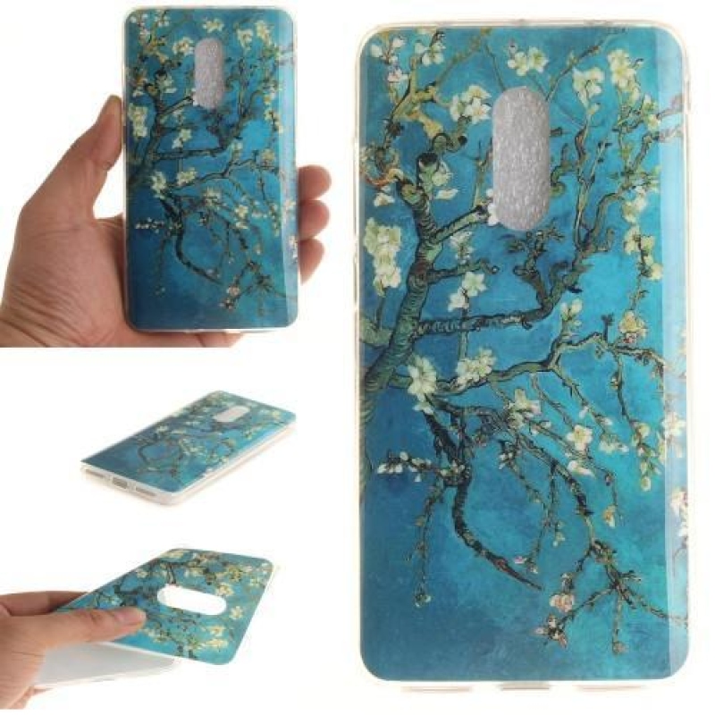 Softy zselés tok Xiaomi Redmi Note 4X - virágzó fa