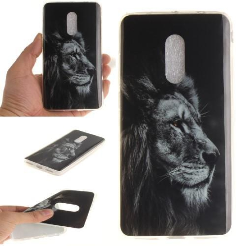 Softy gél tok Xiaomi Redmi Note 4X - oroszlán