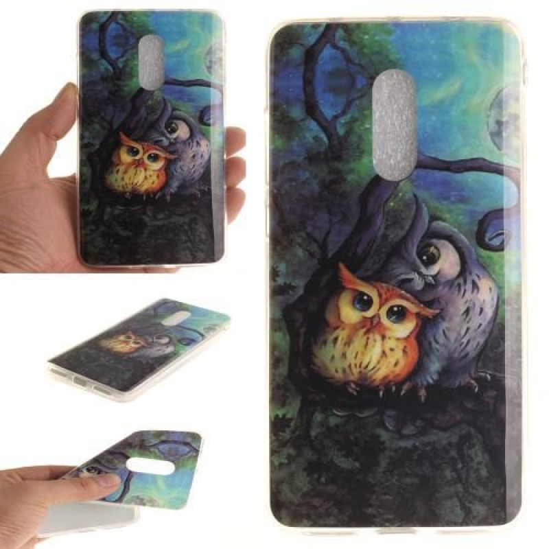 Softy zselés tok Xiaomi Redmi Note 4X - baglyok