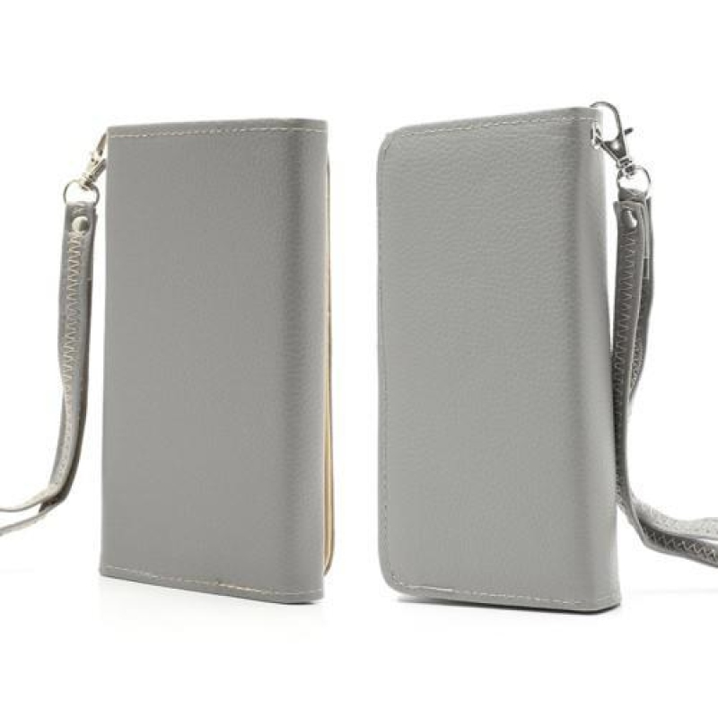 Softy univerzális mobiltelefon tok 137 × 71 × 8,6 mm-ig - szürke