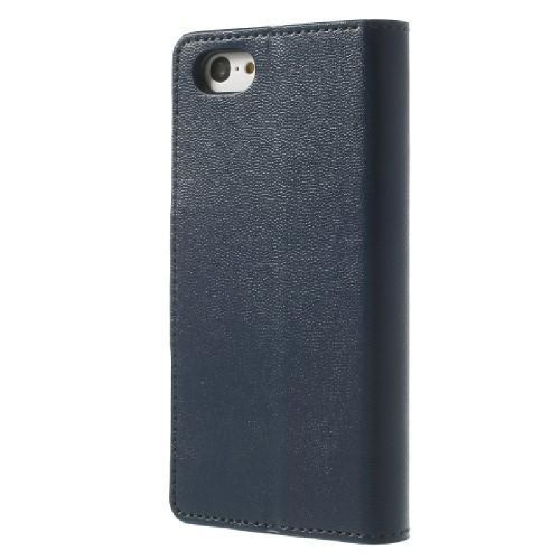 Sonata PU bőr tok iPhone 5C készülékhez - sötétkék