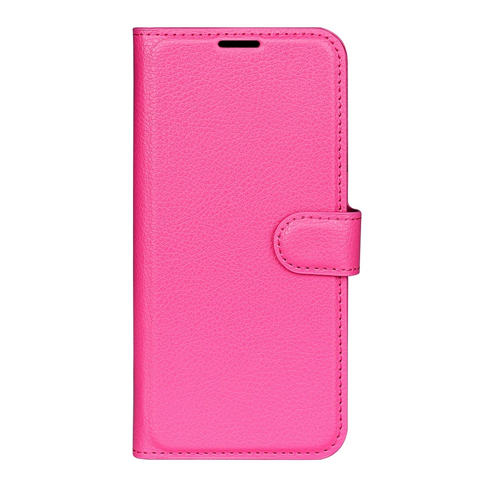 Litchi könyv tok Motorola Moto G84 5G - rózsa