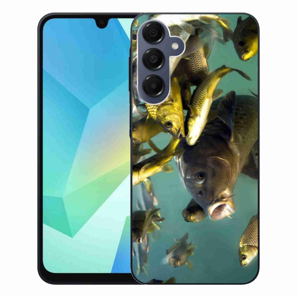 Gél tok mmCase a Samsung Galaxy A16 4G/5G készülékhez - halak iskolája