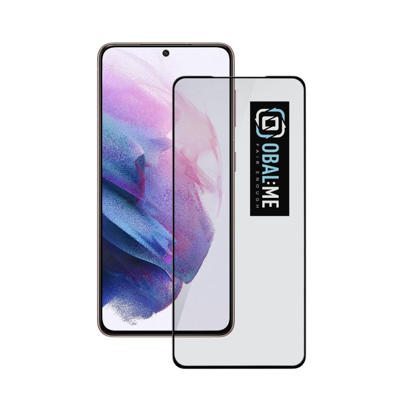 Cover:Me 5D edzett üveg Samsung Galaxy S21 fekete színhez