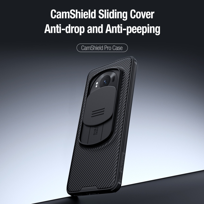Nillkin CamShield PRO hátlap a Honor Magic 6 Pro fekete színű készülékhez
