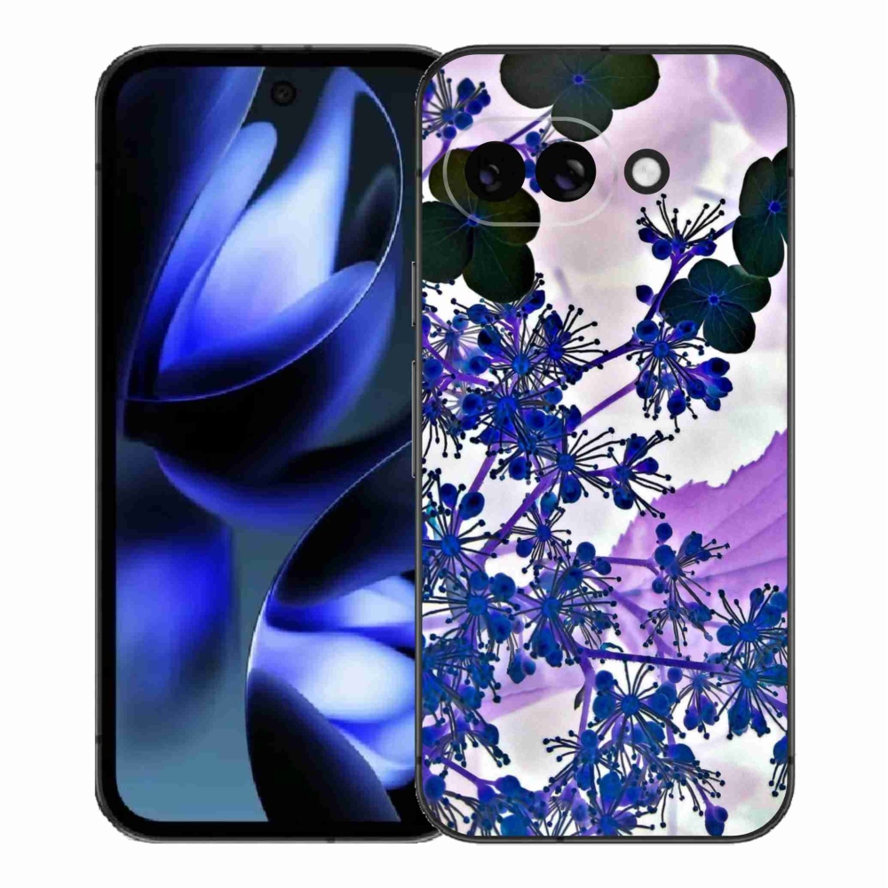 Gél borítás mmCase a Google Pixel 9a készülékhez - hortenzia virág