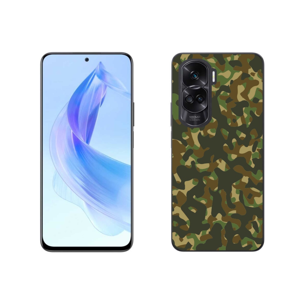 Zselés borítás mmCase a Honor 90 Lite készülékhez - álcázó mintázat 1