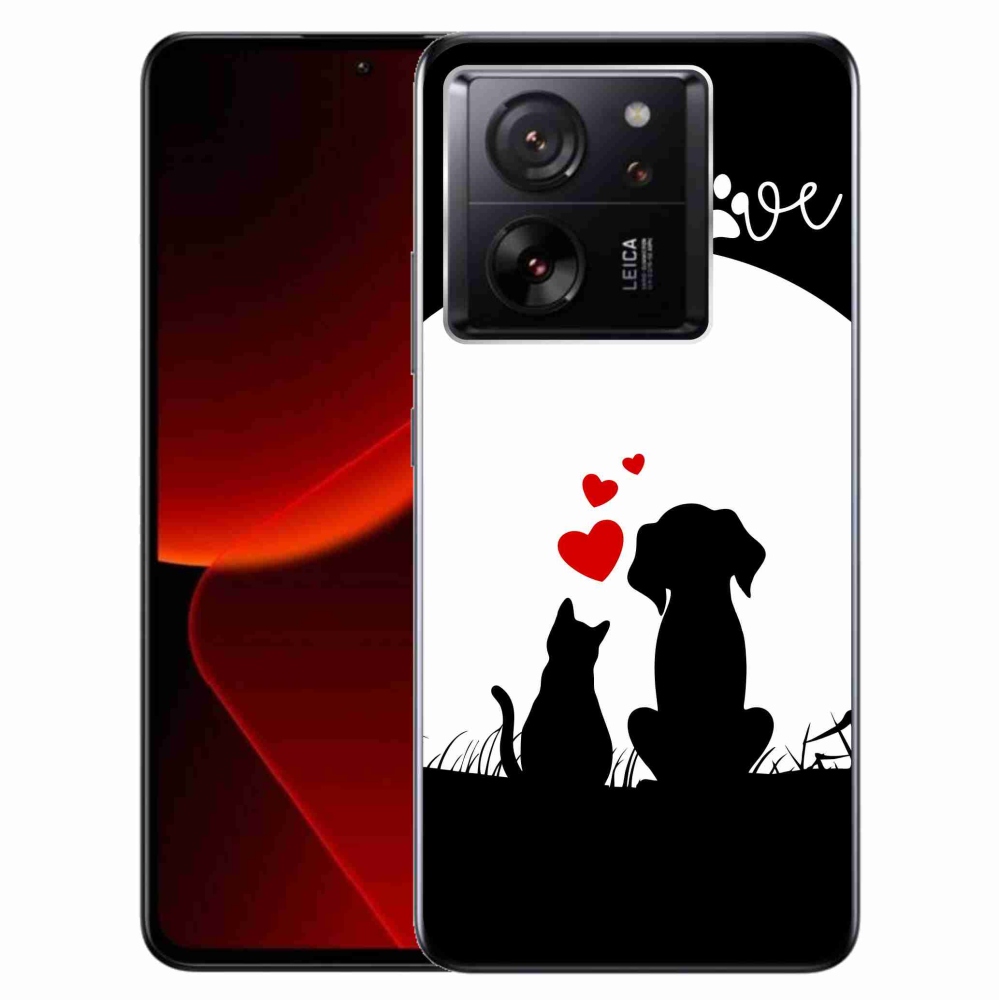 Gél tok mmCase a Xiaomi 13T/13T Pro számára - állati szeretet