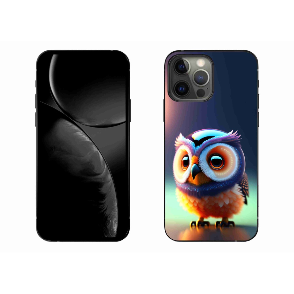 Zselés borítás mmCase iPhone 13 Pro Max készülékhez - bagoly