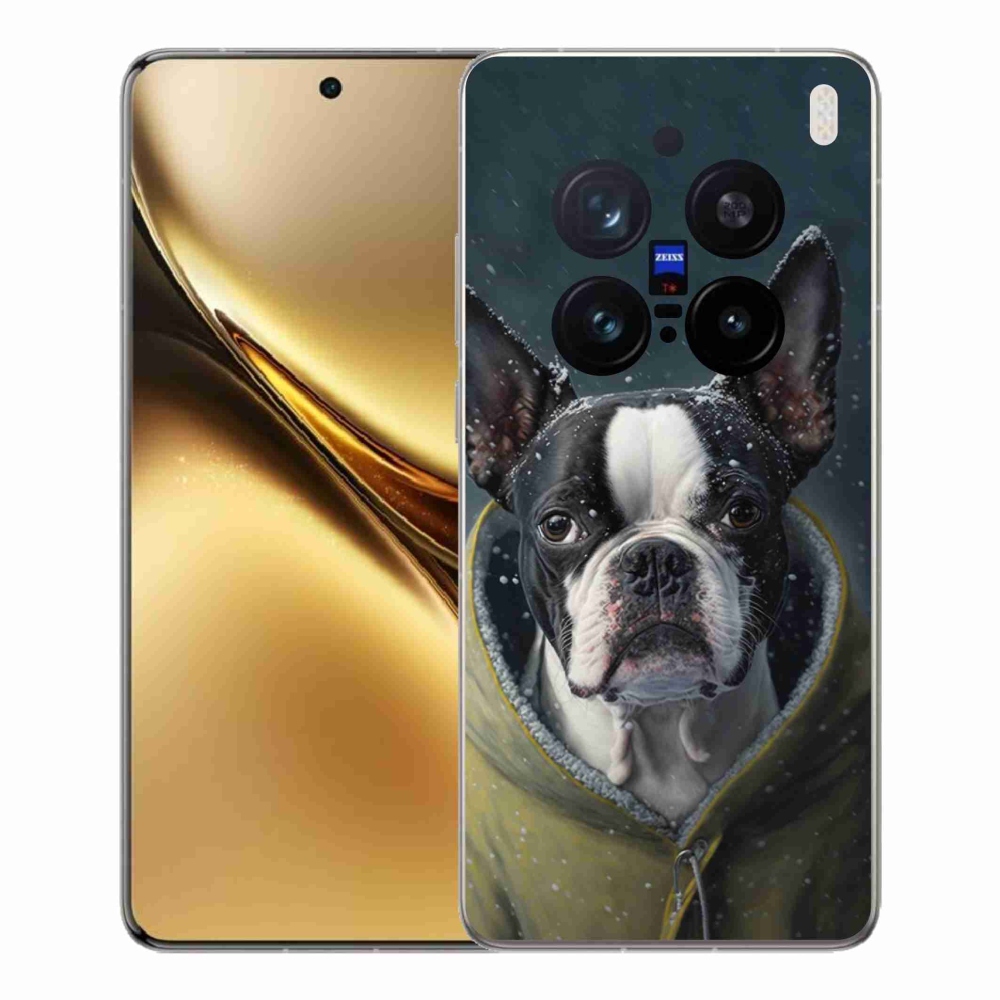 Zselés borítás mmCase a Vivo X200 Pro 5G készülékhez - bulldog