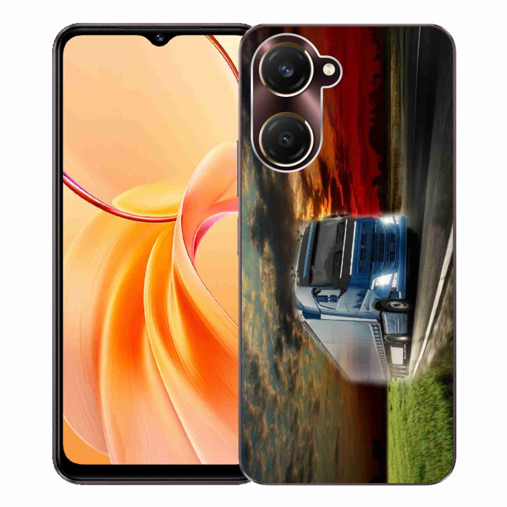 Gél borítás mmCase a Vivo Y28s 5G-hez - teherautó 4