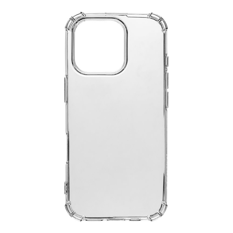 Taktikai TPU Plyo borítás Apple iPhone 16 Pro készülékhez Átlátszó
