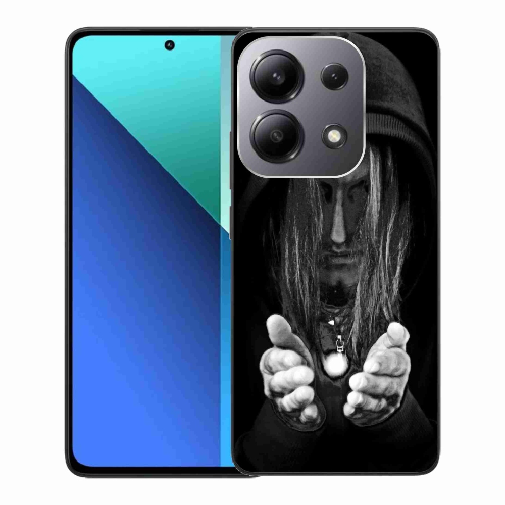 Gél borító mmCase a Xiaomi Redmi Note 13-hoz - titokzatos személy