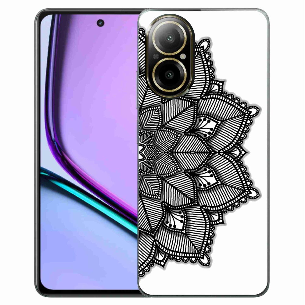Gél borító mmCase a Realme C67 készülékhez - mandala