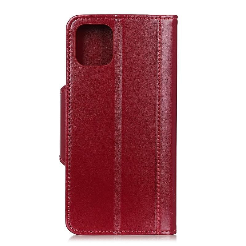 Állványos PU bőr tok iPhone 12 Pro Max 6,7