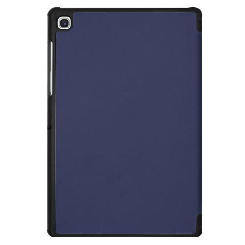 Állvány PU bőr tok állvánnyal tablethez Samsung Galaxy Tab S5e SM-T720 - sötétkék