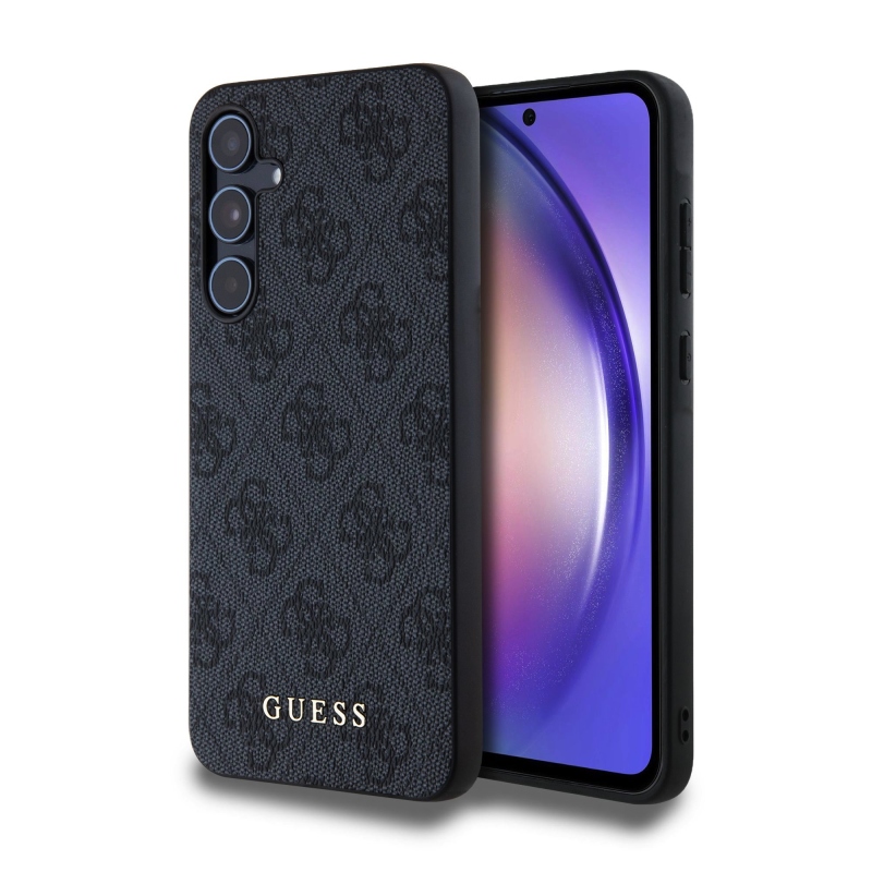 Guess 4G hátlap a Samsung Galaxy A55 5G szürke modellhez