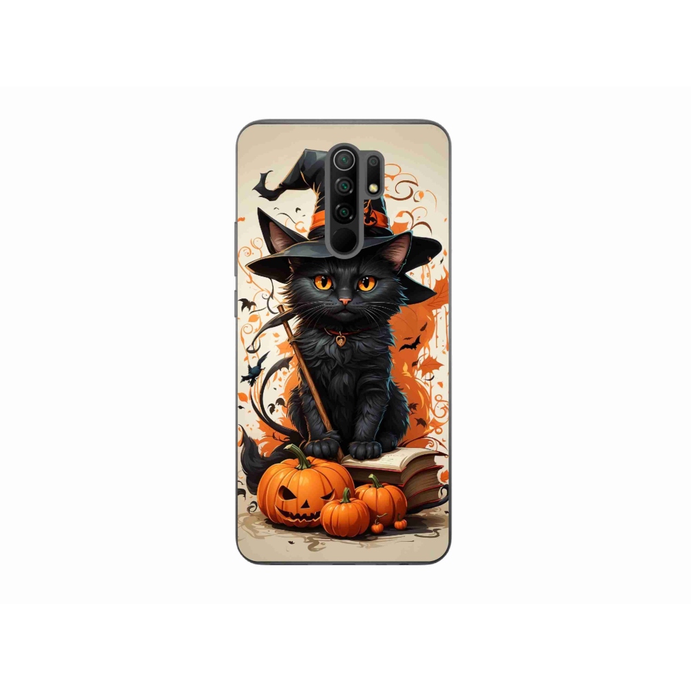 Gél borítás mmCase a Xiaomi Redmi 9-hez - macskavarázsló