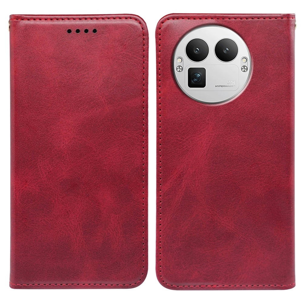 Stronge könyv tok a Realme GT 8 Pro 5G készülékhez - piros