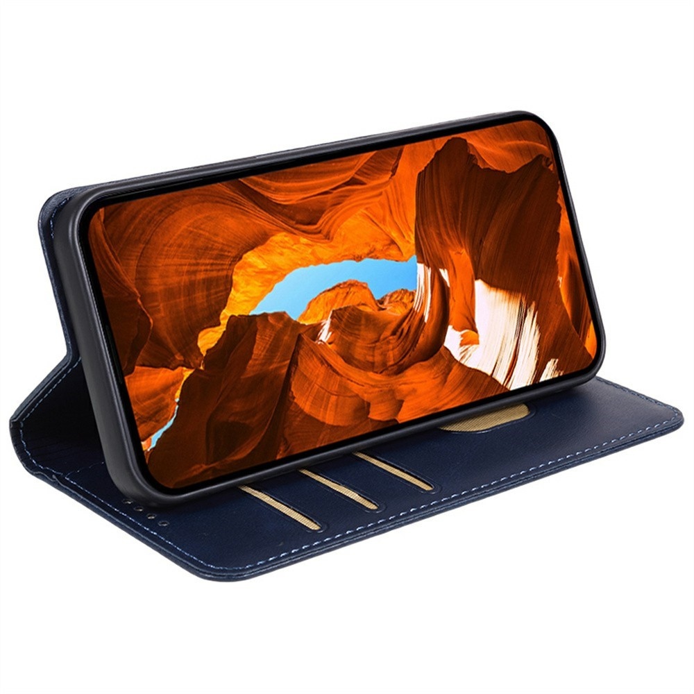 Stronge könyvtáska Realme GT 8 Pro 5G-hez - kék