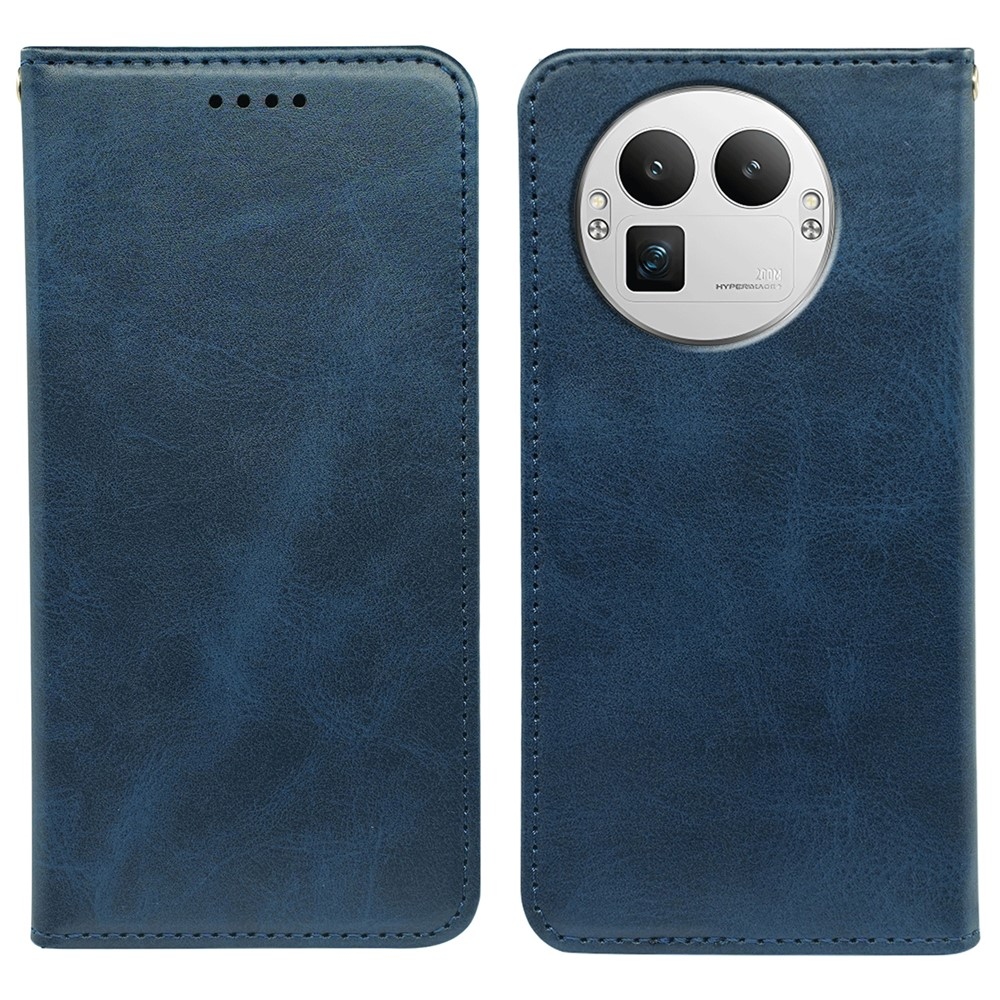 Stronge könyvtáska Realme GT 8 Pro 5G-hez - kék