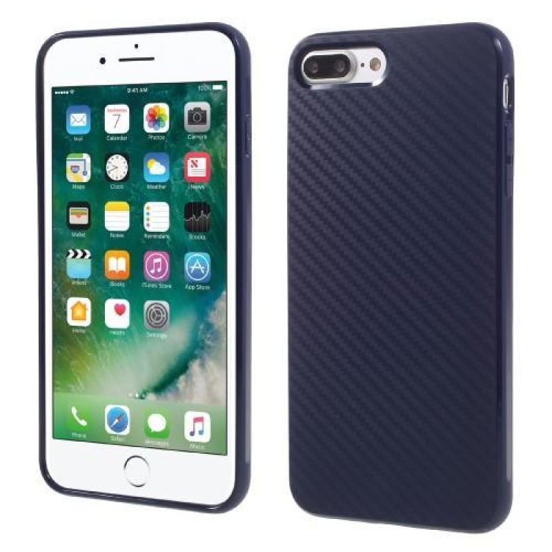 Structure zselés tok iPhone 8 Plus és iPhone 7 Plus készülékhez - kék